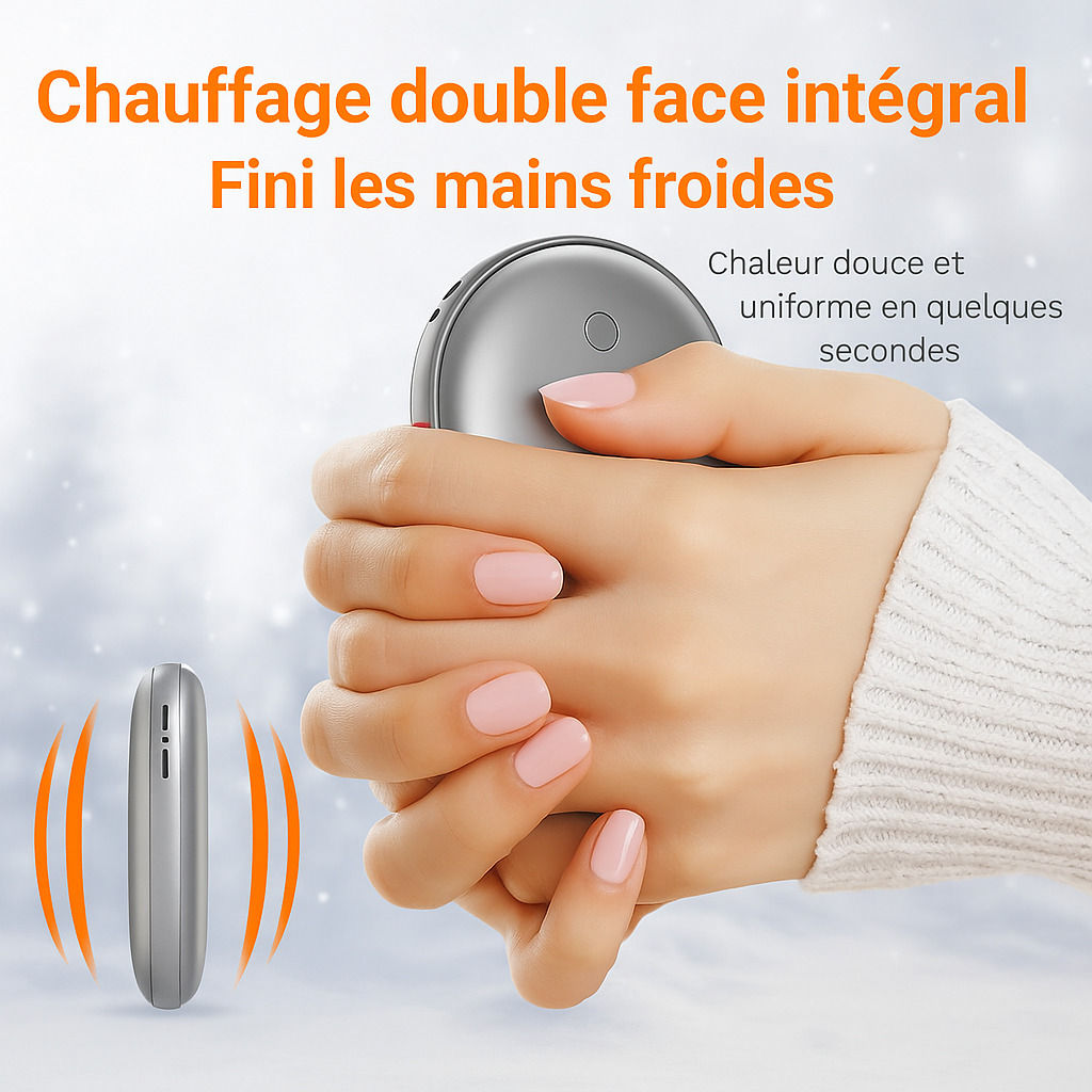 Chauffe-Main Xiaomi 2-en-1 â Batterie Externe