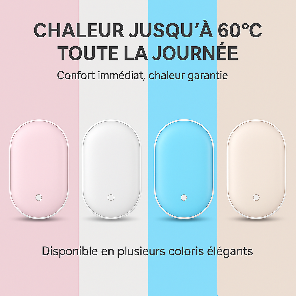 Chauffe-Main Xiaomi 2-en-1 â Batterie Externe
