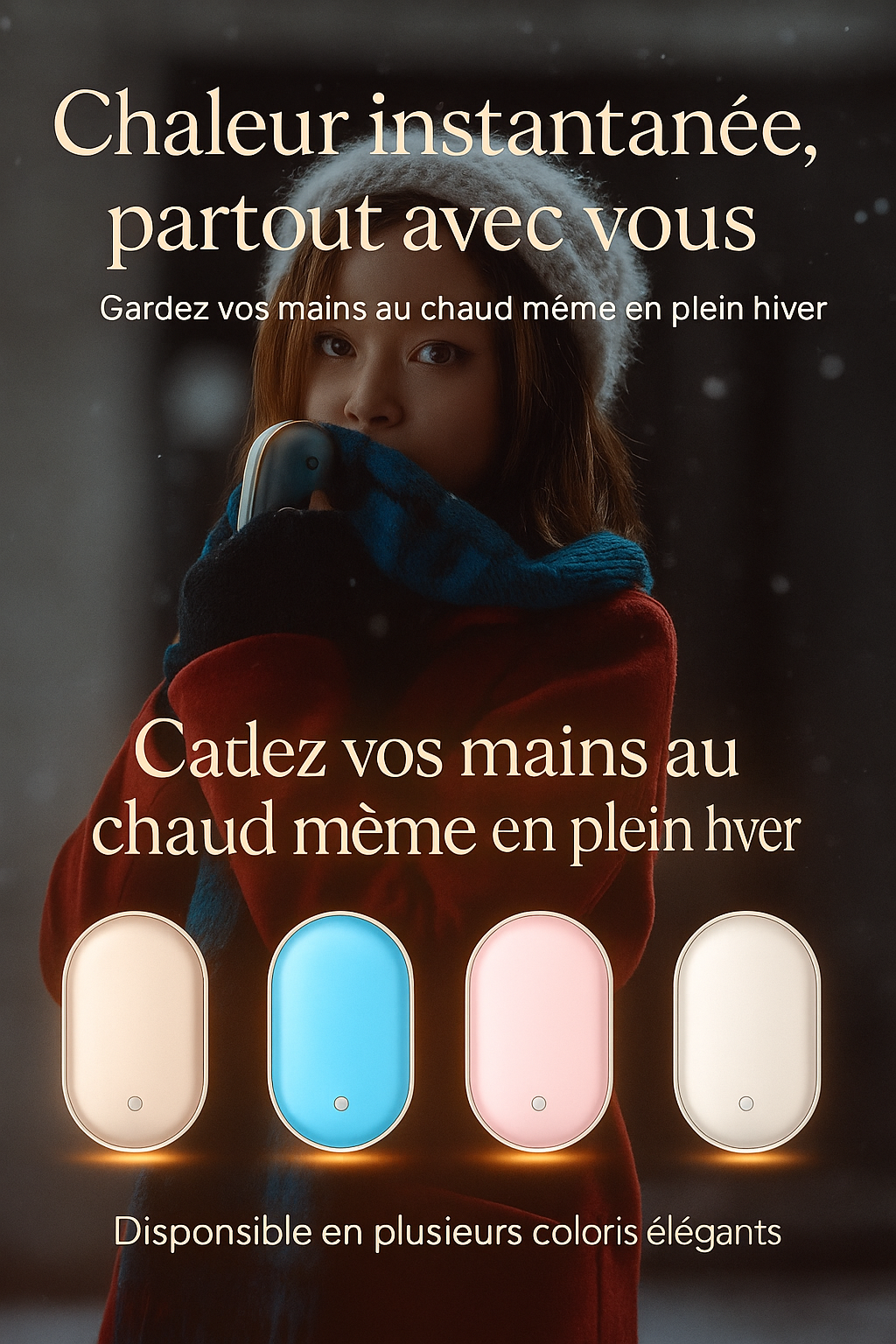 Chauffe-Main Xiaomi 2-en-1 â Batterie Externe