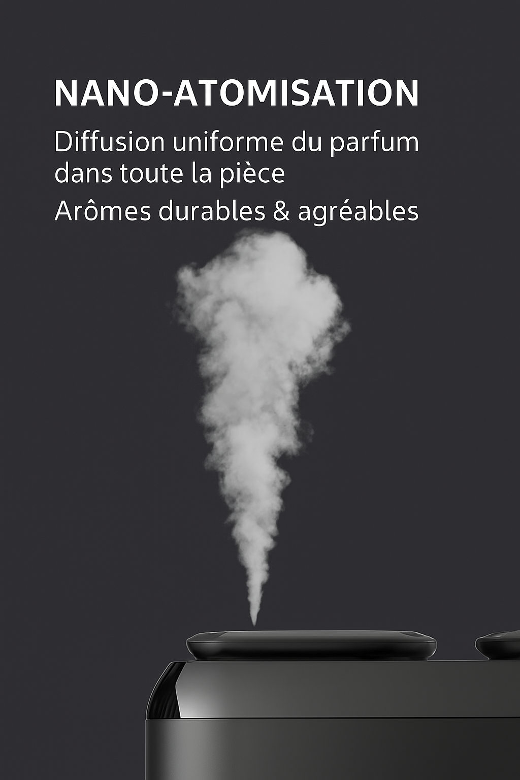 Diffuseur d’huiles essentielles Bluetooth – Purificateur d’air & Aromathérapie maison | MonConfortZen