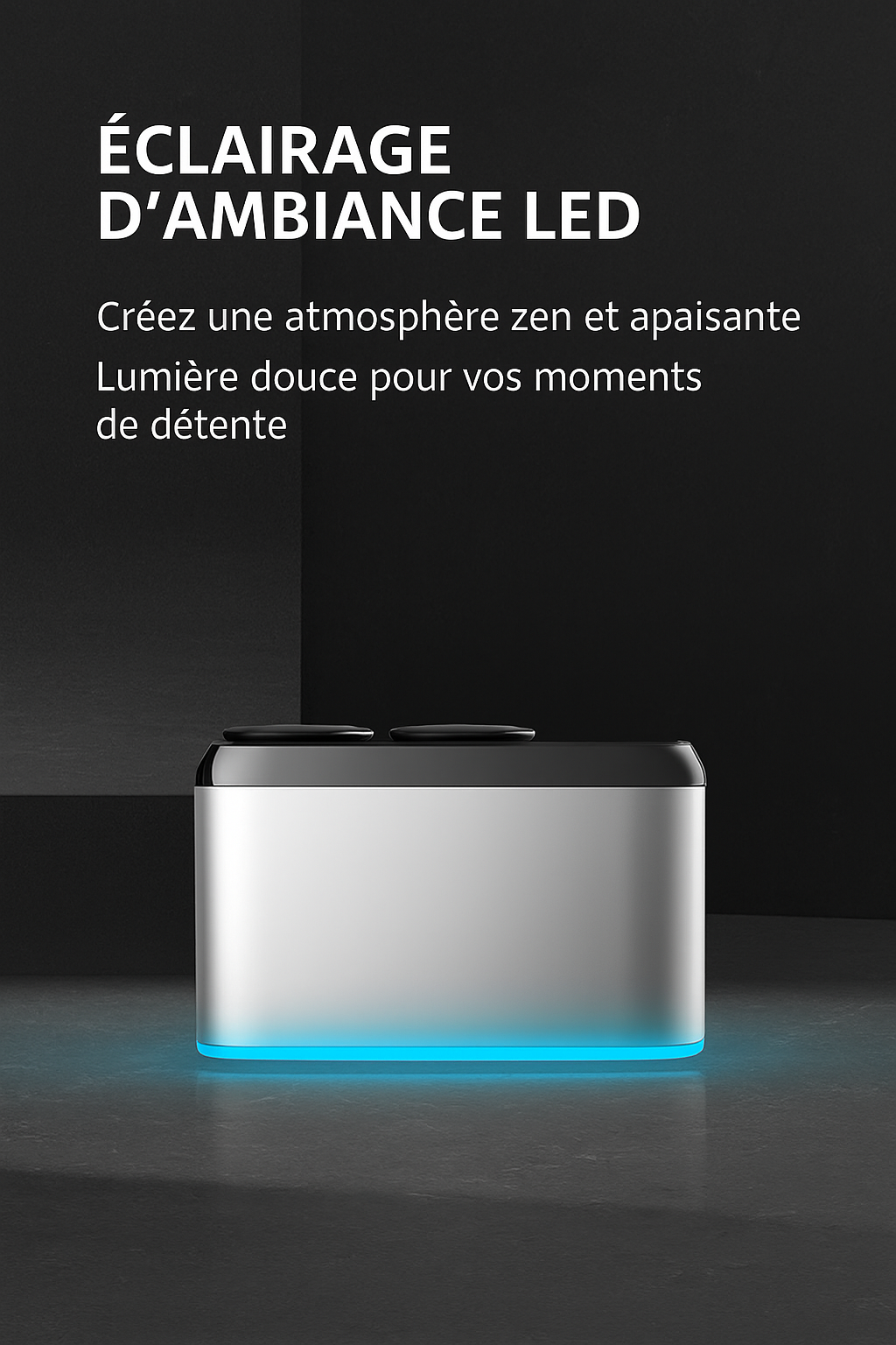 Diffuseur d’huiles essentielles Bluetooth – Purificateur d’air & Aromathérapie maison | MonConfortZen