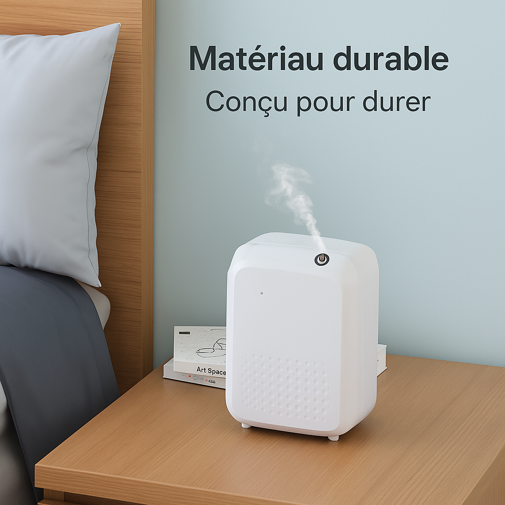 Diffuseur d’huiles essentielles connecté – Bluetooth & grande capacité 500m³ | MonConfortZen