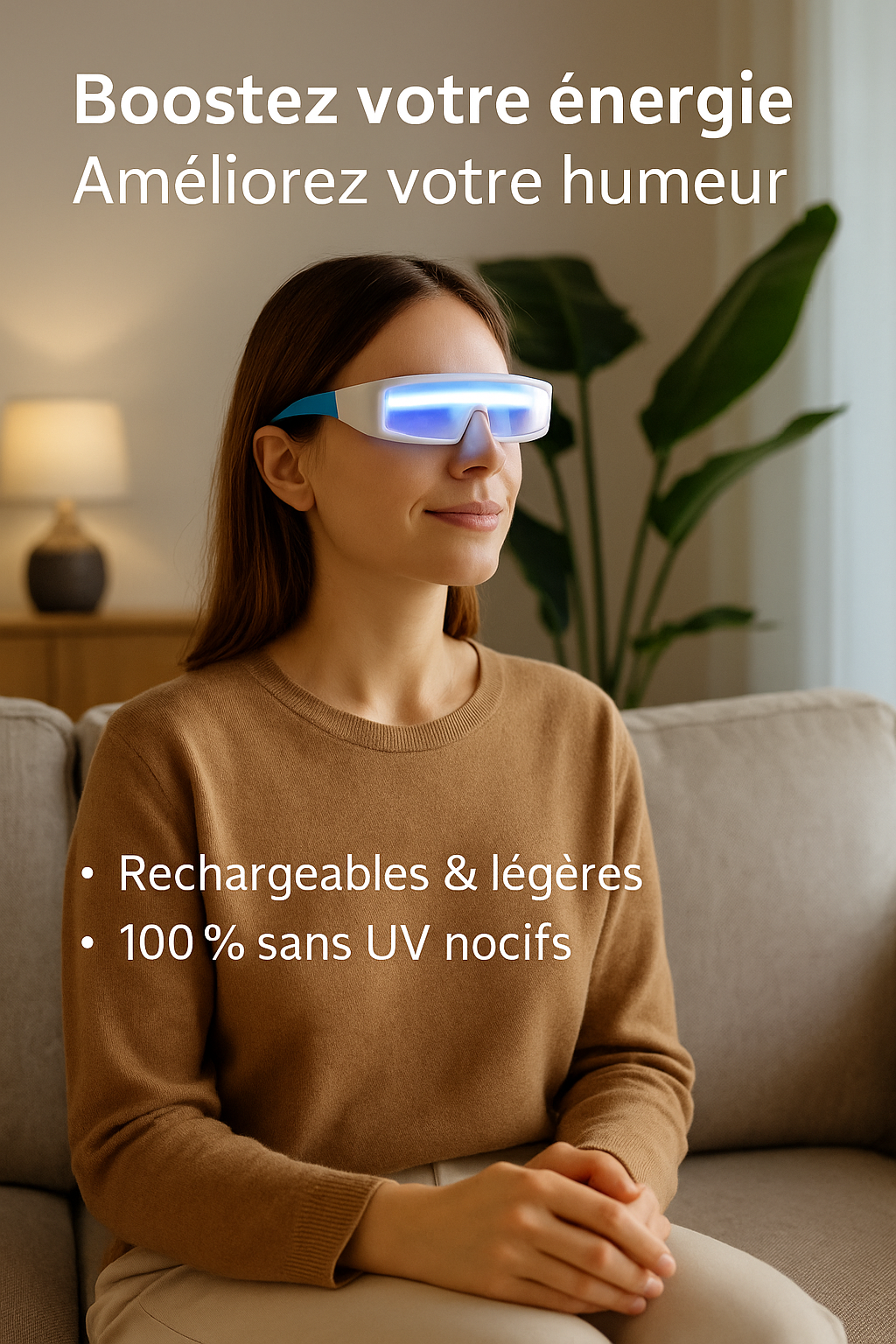 Lunettes de Luminothérapie – Améliorez Votre Humeur et Votre Énergie