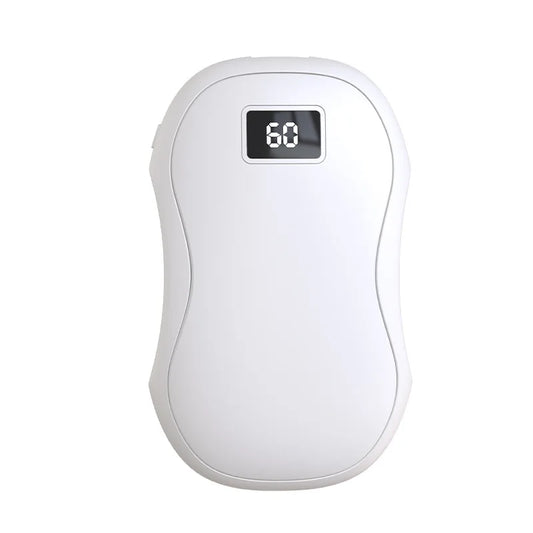 Chauffe-Mains Électrique 2-en-1 – 50 000 mAh, Réglage 3 Niveaux de Température